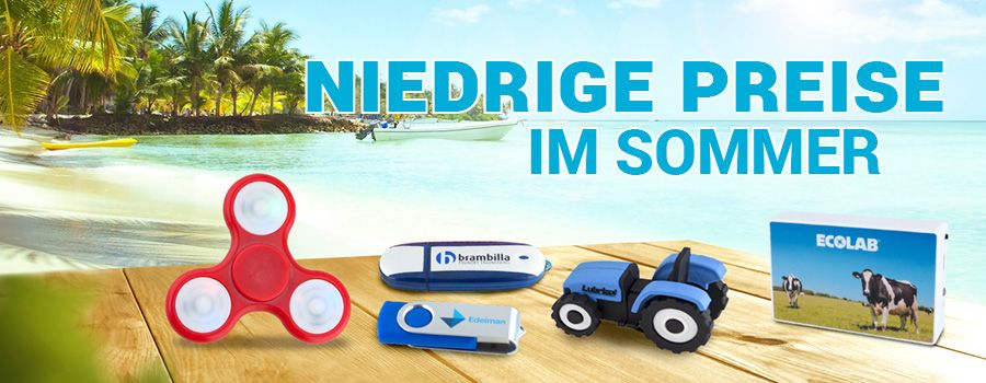 Niedrige Preise im Sommer